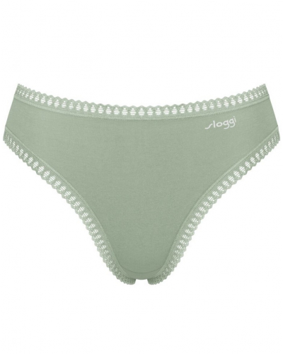 High-cut brief cotton Sloggi GO Crush (Set of 3) (Multicolore)