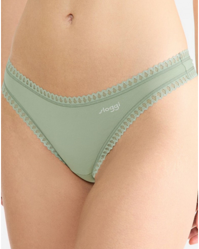 String coton Sloggi Go Crush (Lot de 3) (Multicolore)