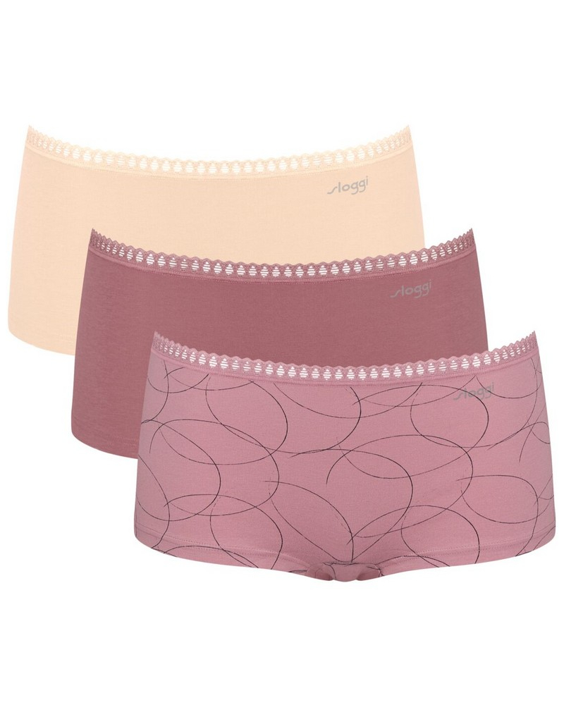 Boxer coton Sloggi GO Crush (Lot de 3) (Multicolore)