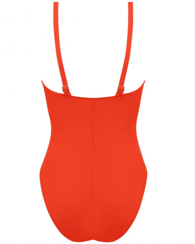 Maillot de bain une pièce nageur avec maintien Lise Charmel Grâce Infinie (Orange Infini)