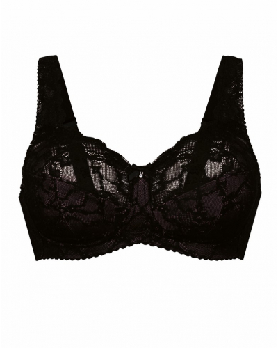 Soutien-gorge sans armature Rosa Faia Bobette (Noir)