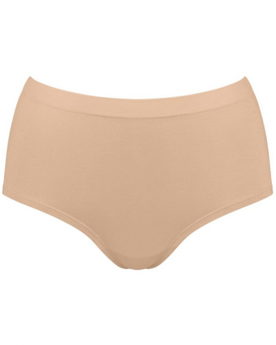 Lote de 2 bragas cintura alta Sloggi GO Sense (Peanut Butter)