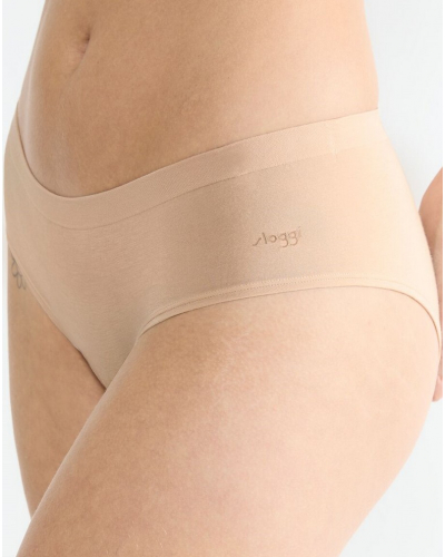 Lot de 2 hipsters Sloggi GO Sense (Peanut Butter)