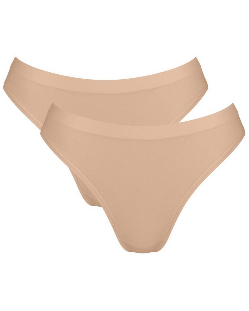 Set of 2 briefs Sloggi GO Sense (Peanut Butter)