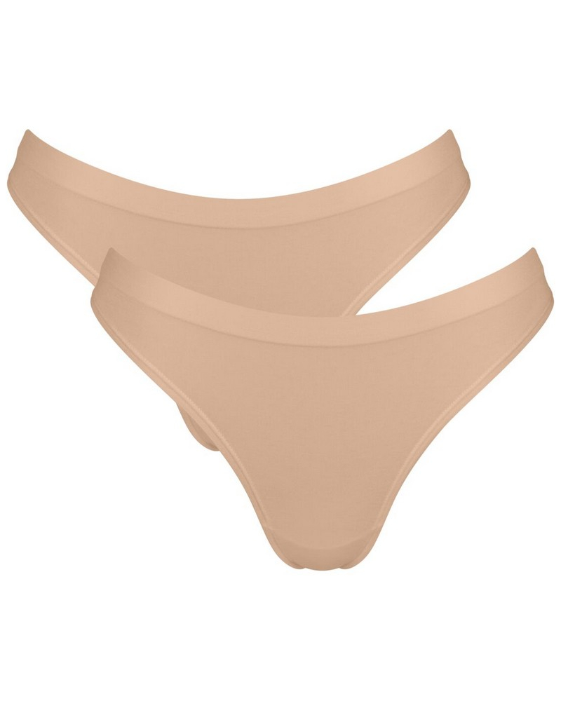 Set of 2 tangas Sloggi GO Sense (Peanut Butter)