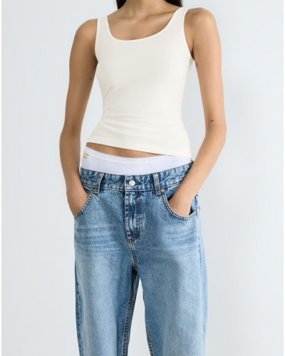 Camiseta Sloggi GO Sense (Silk White)