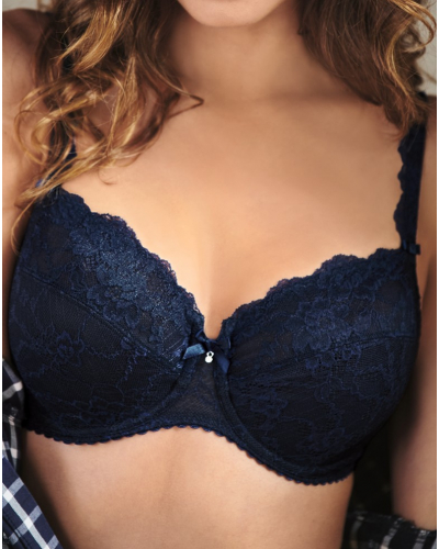 Soutien-gorge à armatures Rosa Faia Bobette (Bleu Marine)