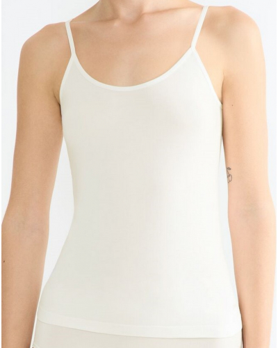 Camiseta tirantes espaguetis Sloggi GO Sense (Silk White)