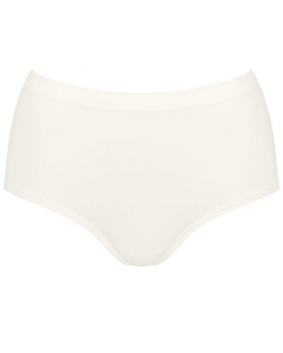 Lote de 2 bragas cintura alta Sloggi GO Sense (Silk White)