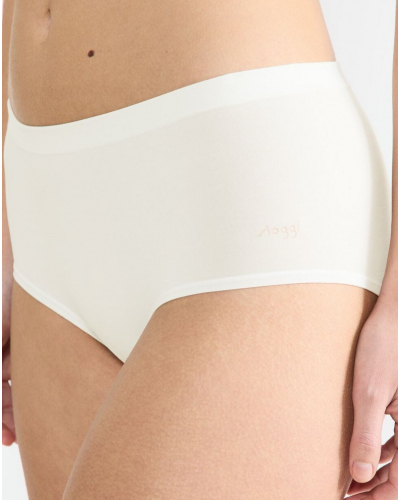 Set of 2 high waist knickers Sloggi GO Sense (Silk White)