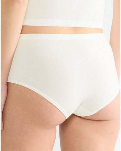 Lote de 2 bragas cintura alta Sloggi GO Sense (Silk White)