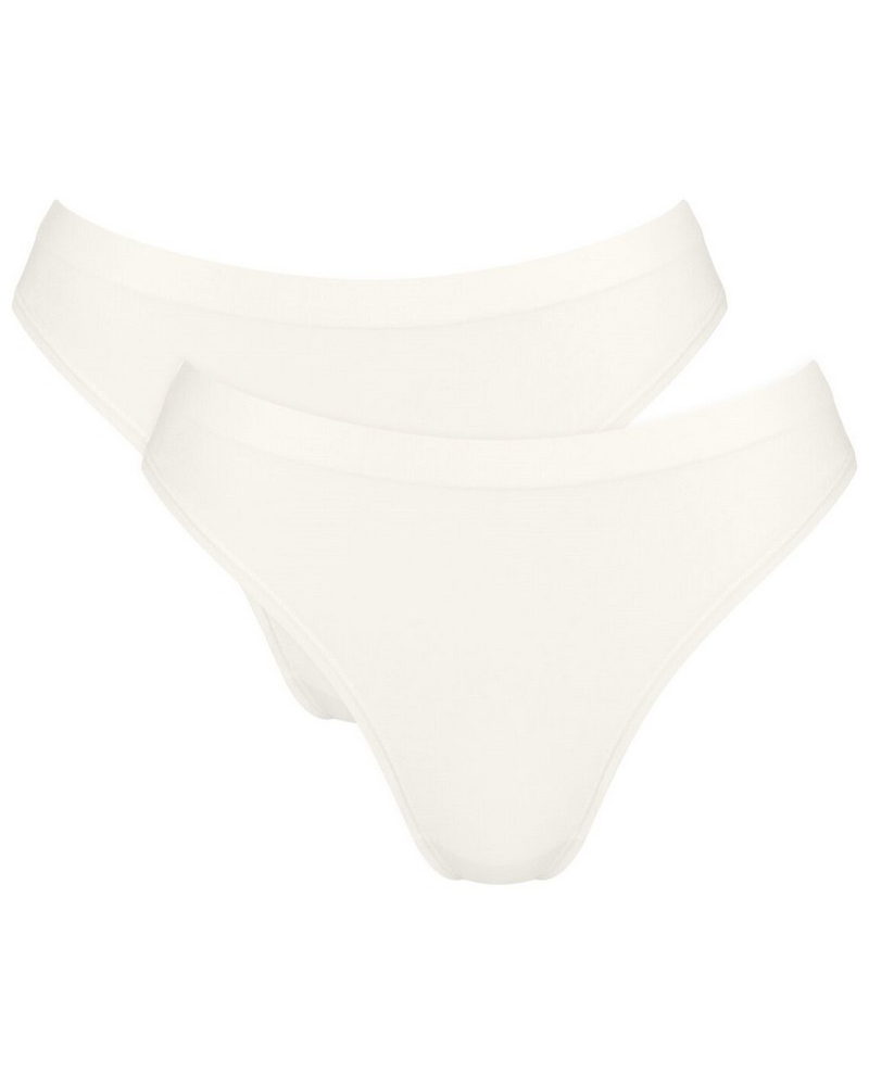 Lote de 2 calzoncillos Sloggi GO Sense (Silk White)