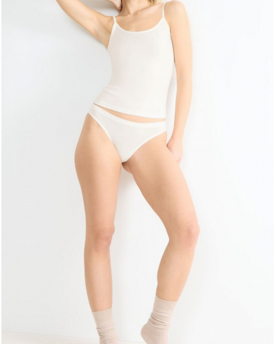 Set of 2 tangas Sloggi GO Sense (Silk White)