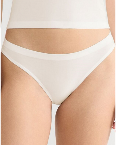 Lote de 2 tangas Sloggi GO Sense (Silk White)