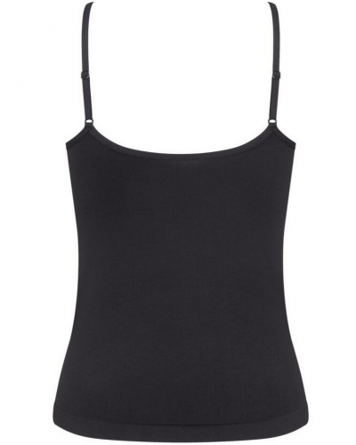 Camiseta tirantes espaguetis Sloggi GO Sense (Negro)