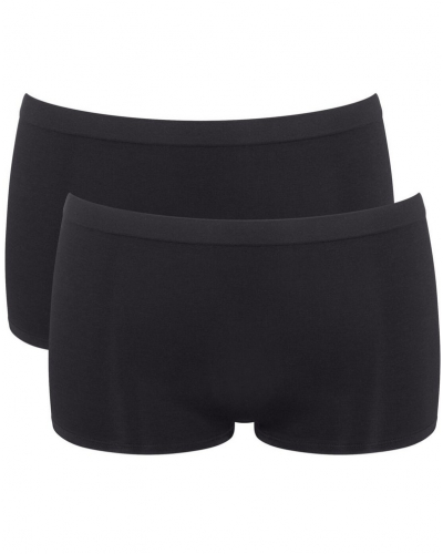 Set of 2 shorts Sloggi GO Sense (Black)