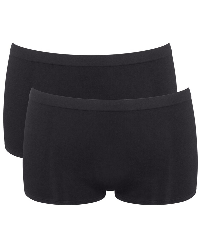 Set of 2 shorts Sloggi GO Sense (Black)