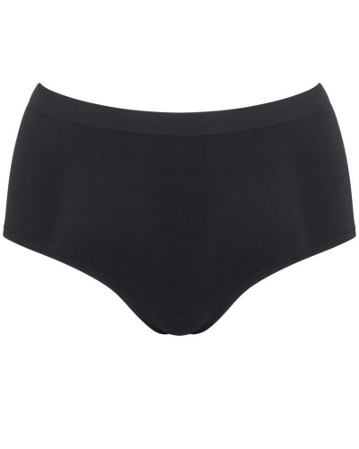 Lote de 2 bragas cintura alta Sloggi GO Sense (Negro)