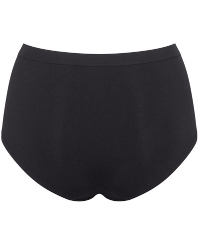 Set of 2 high waist knickers Sloggi GO Sense (Black)