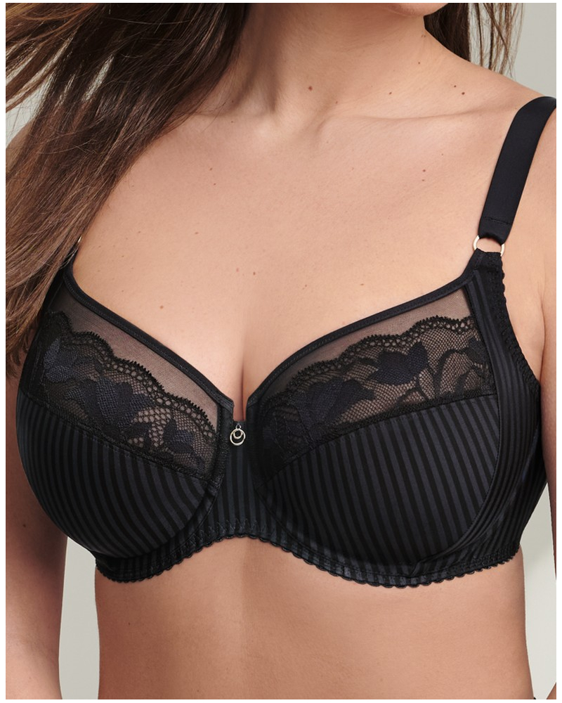 Sujetador con aros Rosa Faia Sita (Negro)