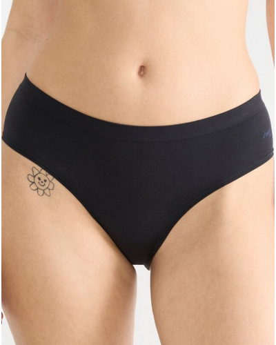 Lot de 2 hipsters Sloggi GO Sense (Noir)