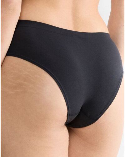 Lot de 2 hipsters Sloggi GO Sense (Noir)