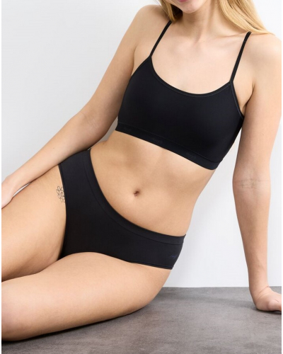 Lot de 2 hipsters Sloggi GO Sense (Noir)