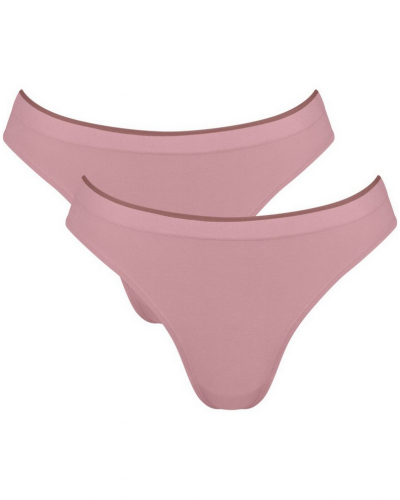 Lot de 2 tangas Sloggi GO Sense (Tea Rose)