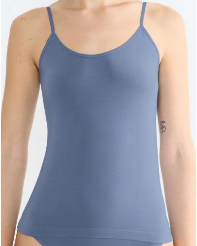 Spaghetti straps tank top Sloggi GO Sense (Blue Shadow)