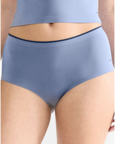 Set of 2 high waist knickers Sloggi GO Sense (Blue Shadow)