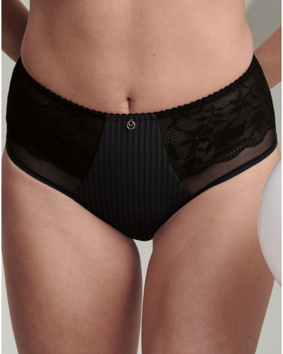 High waist knicker Rosa Faia Sita (Black)