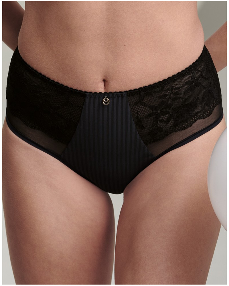 High waist knicker Rosa Faia Sita (Black)