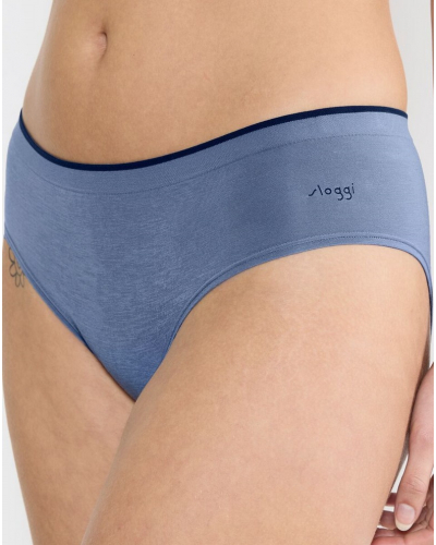 Lot de 2 hipsters Sloggi GO Sense (Blue Shadow)