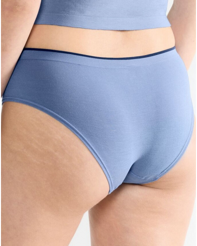 Lot de 2 hipsters Sloggi GO Sense (Blue Shadow)