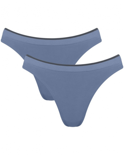 Lot de 2 slips Sloggi GO Sense (Blue Shadow)