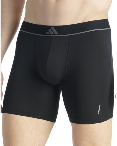 Pack of 3 long boxers Adidas Active Micro Flex Eco (Black)