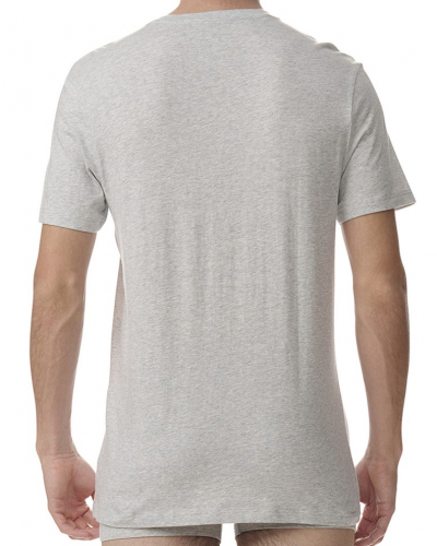 Paquete de 3 camisetas cuello V 100% Algodón Adidas Active Core (Gris/Blanc/Noir)