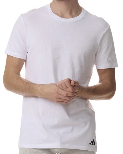 Paquete de 3 camisetas 100% Algodón Adidas Active Core (Gris/Blanc/Noir)