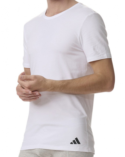 Pack of 2 t-shirts Adidas Active Flex Coton (White)