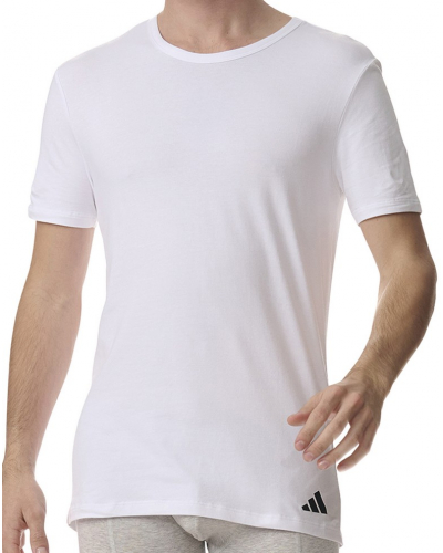 Lot de 2 t-shirts Adidas Active Flex Coton (Blanc)