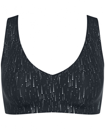 Bralette Sloggi Zero Feel Festive (Black Comb)
