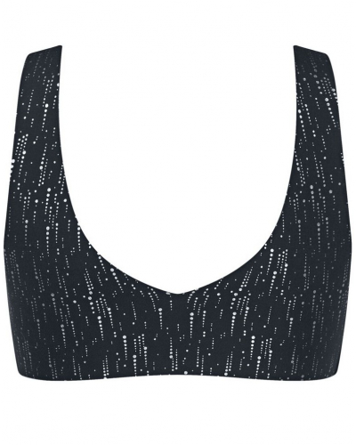 Bralette top Sloggi Zero Feel Festive (Black Comb)