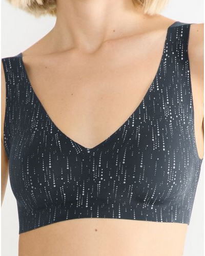 Bralette Sloggi Zero Feel Festive (Black Comb)