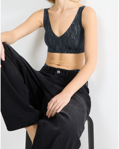 Bralette Sloggi Zero Feel Festive (Black Comb)