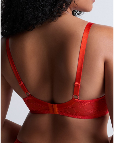 Soutien-gorge plunge coussinet Aubade Losing My Mind (Chili)