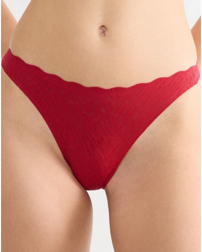 Thong Sloggi Zero Feel Bliss Festive (Shanghai Red)