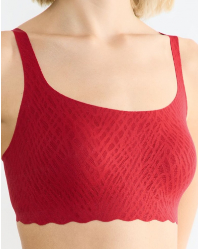 Bralette top Sloggi ZERO Feel Bliss Festive (Shanghai Red)