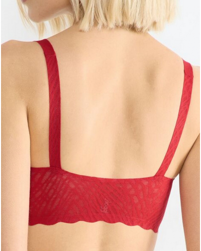 Bralette top Sloggi ZERO Feel Bliss Festive (Shanghai Red)
