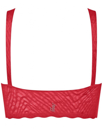 Bralette top Sloggi Zero Feel Bliss Festive (Shanghai Red)