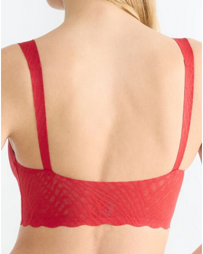 Bralette Sloggi Zero Feel Bliss Festive (Shanghai Red)